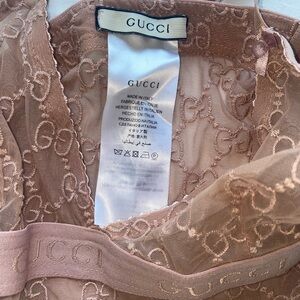 Women's Lace Bra in Brown